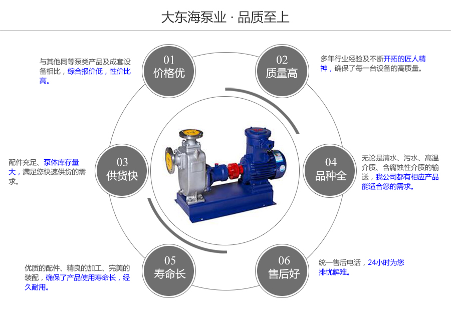 大东海泵业耐腐蚀自吸泵质量保证图